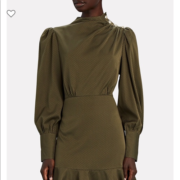 Intermix Pamela silk mini dress - Picture 4 of 8